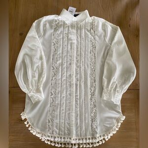 HYFVE coverup dress size medium nwt lace